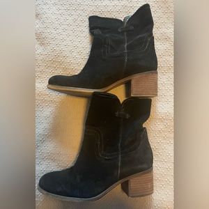 Black Franco Sarto boots